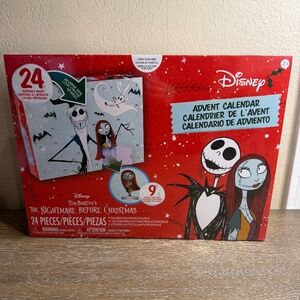 24 Pieces Disney Advent Calendar Holiday Nightmare Before Christmas New